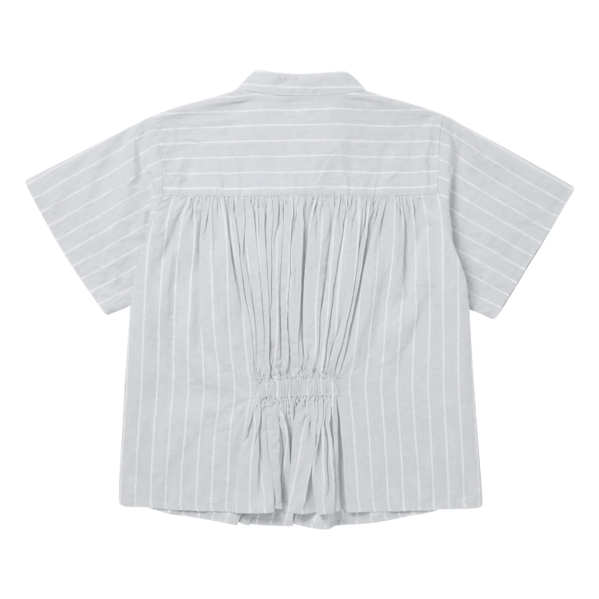 Blouse Rayures Patrizia Coton | Bleu ciel- Image produit n°3