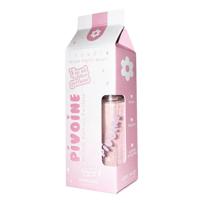 Parfum Roll-on Pailleté Pivoine - 10ml