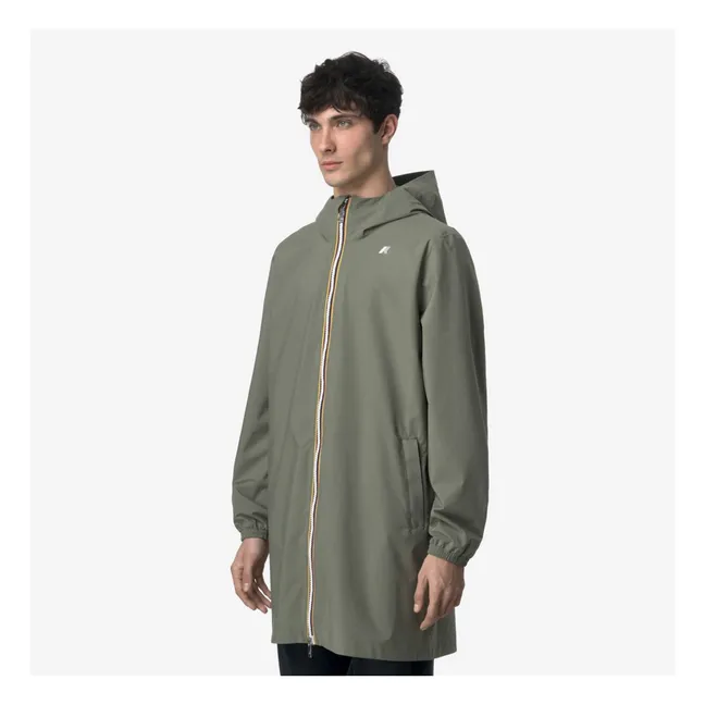 Thomas Stretch Dot Jacke | Grün