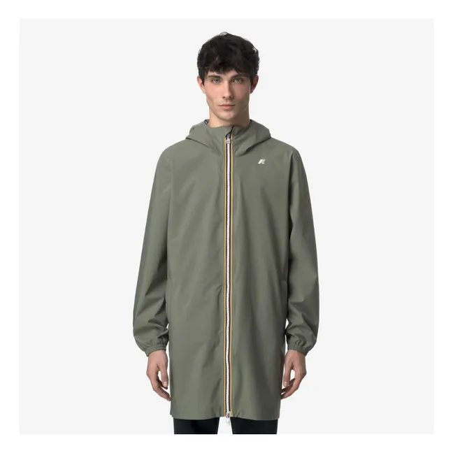 Thomas Stretch Dot Jacke | Grün