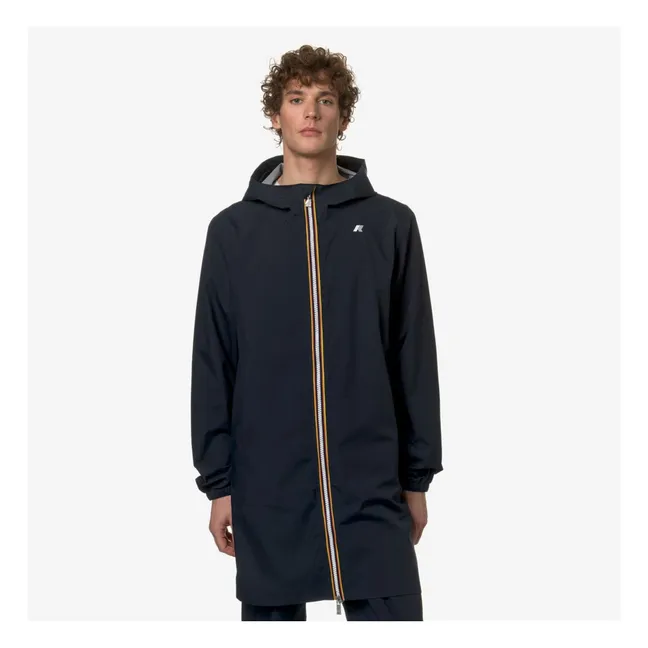 Thomas Stretch Dot Jacke | Navy