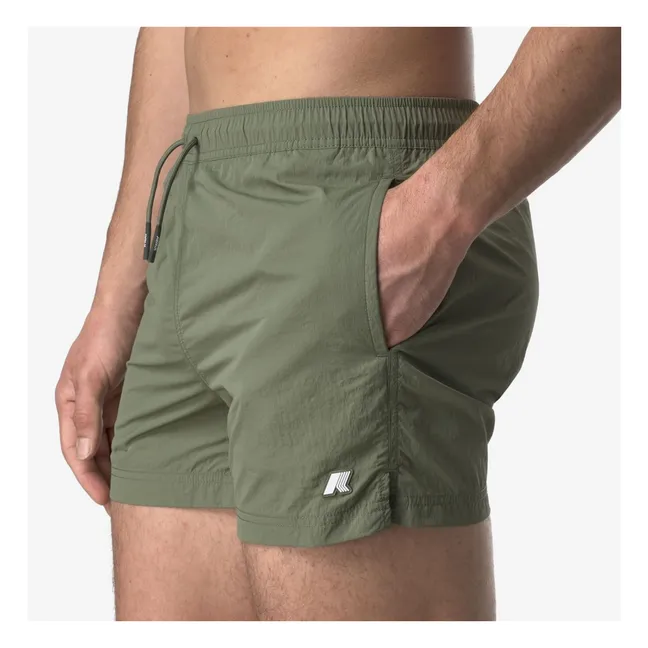 Hazel Beach Swim Shorts | Khaki
