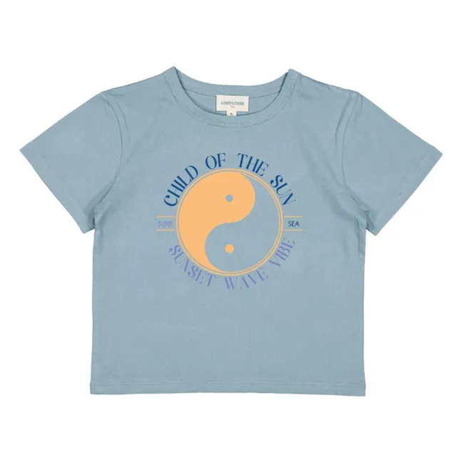 T-shirt Tom Yin Yang | Bleu pâle