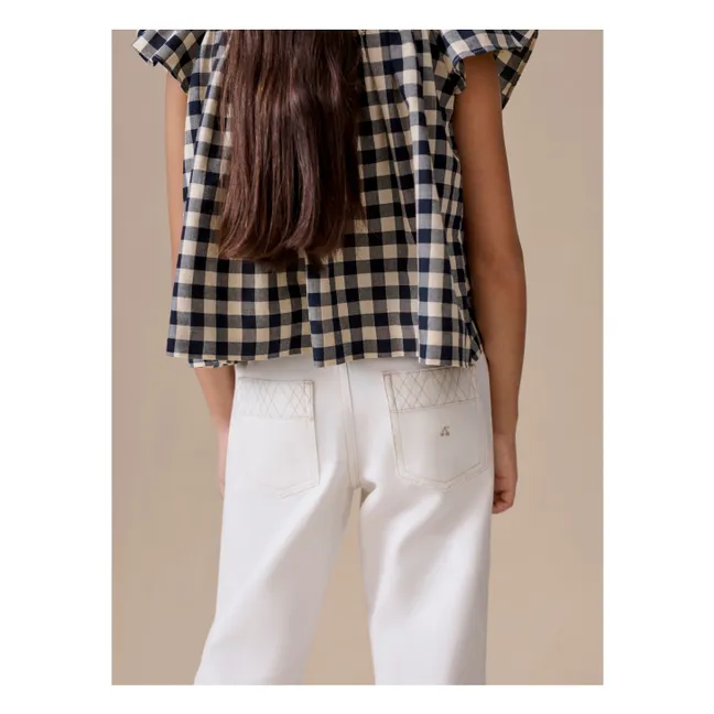Pantalon Eloha Coton Bio | Blanc
