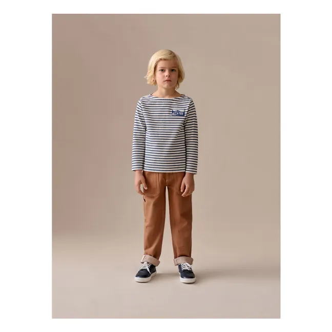 Pantalon Gael Coton Bio | Camel