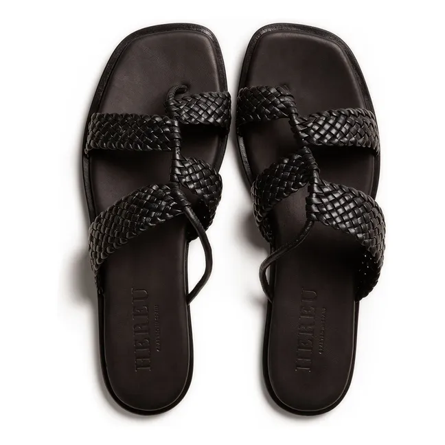 Sandales Lina Cuir | Noir