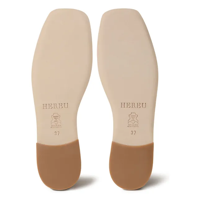 Sandales Mantella Cuir | Ivoire