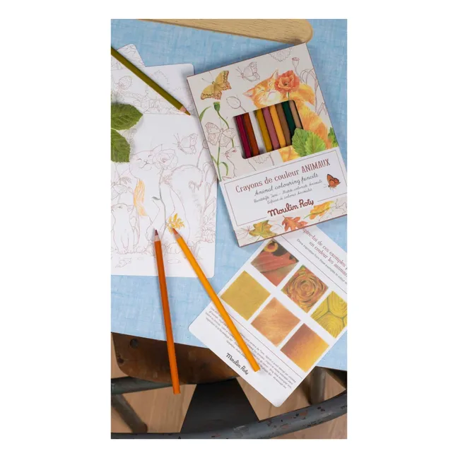 Le Jardinier coloring pencils - Le JARDIN DU Moulin