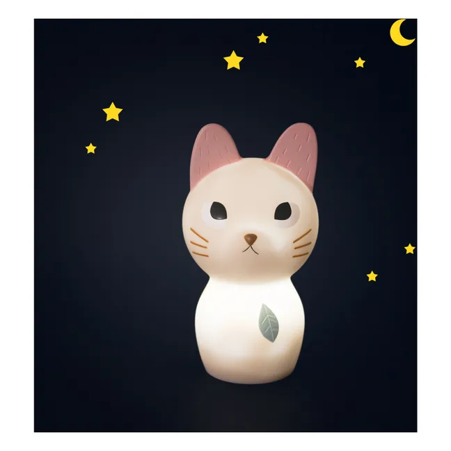 Veilleuse chat - Après la pluie