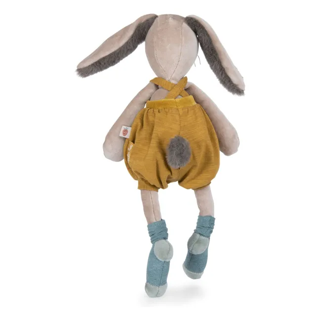 Doudou Lapin ocre - Trois petits lapins