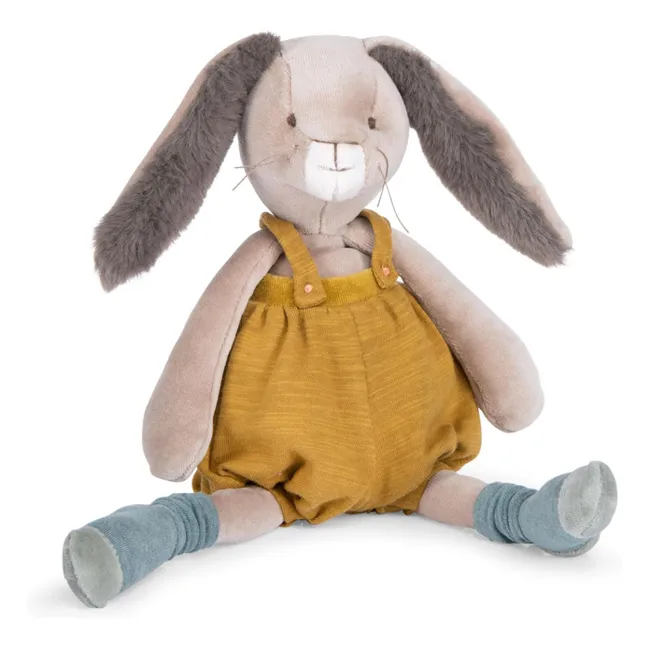 Doudou Lapin ocre - Trois petits lapins