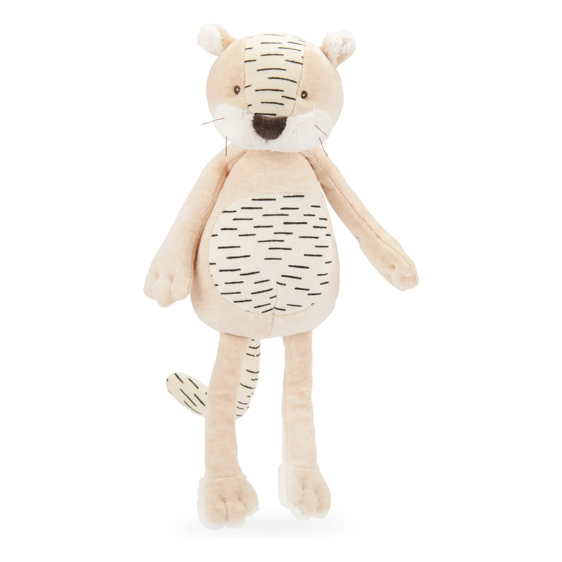 Moulin Roty Beige Baboo Tiger Plush - Mawa Forest