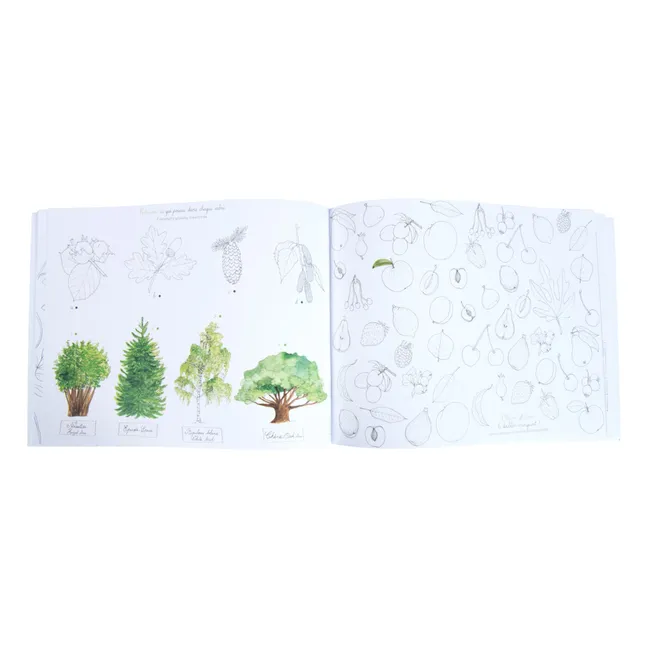 Libro di attività Nel mio giardino - Le jardin du Moulin