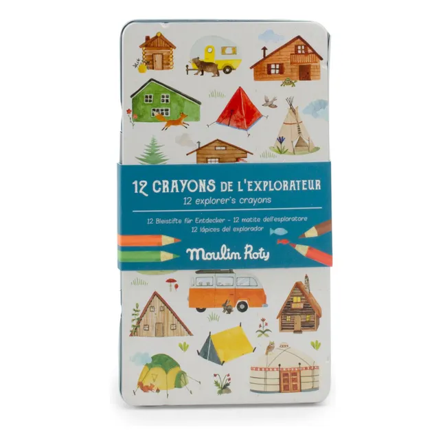 Crayons de couleur L'explorateur - Le jardin du Moulin
