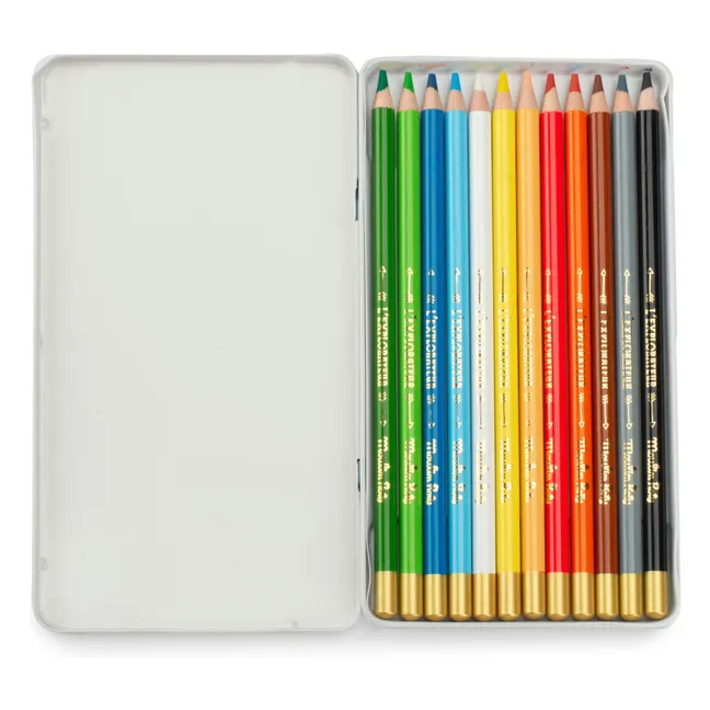 Crayons de couleur L'explorateur - Le jardin du Moulin
