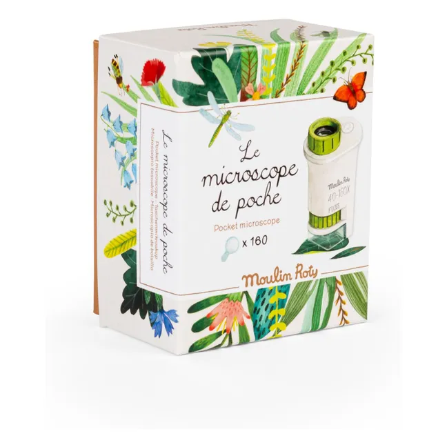 Microscope de poche - Le jardin du Moulin | Vert