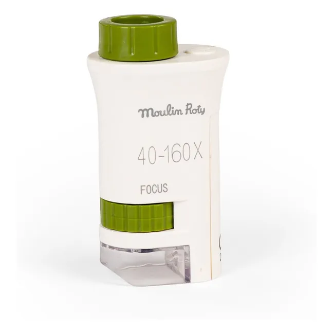 Microscope de poche - Le jardin du Moulin | Vert