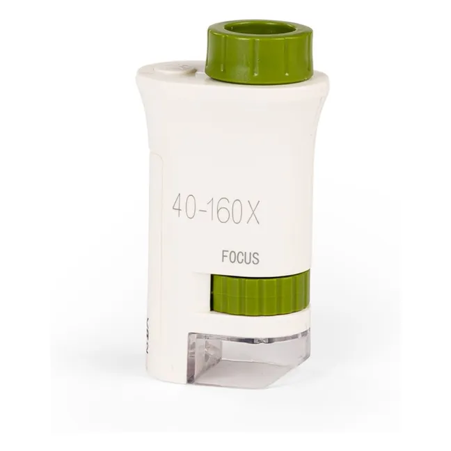 Microscopio de bolsillo - Le jardin du Moulin | Verde