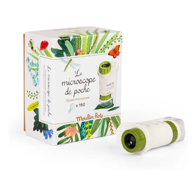 Microscopio de bolsillo - Le jardin du Moulin | Verde