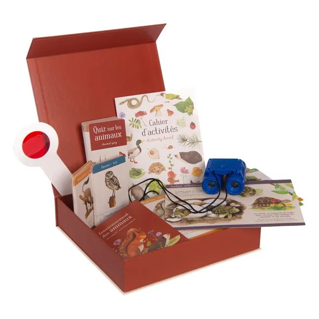 Caja de descubrimiento de animales de jardín - Le jardin du Moulin