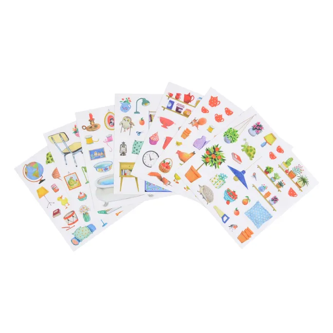 Stickerheft - Die große Familie