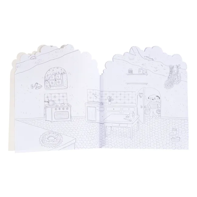 Cahier de stickers - La grande famille