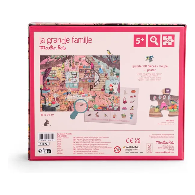 Puzzle en casa - 100 piezas