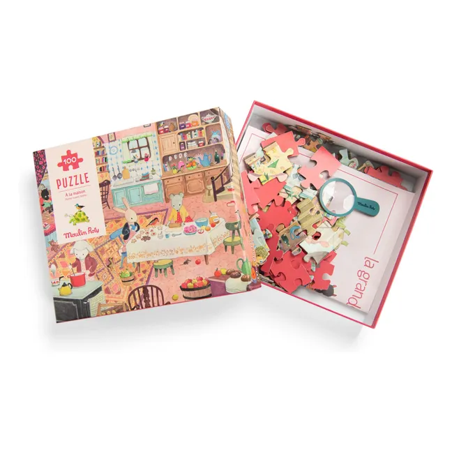 Puzzle en casa - 100 piezas