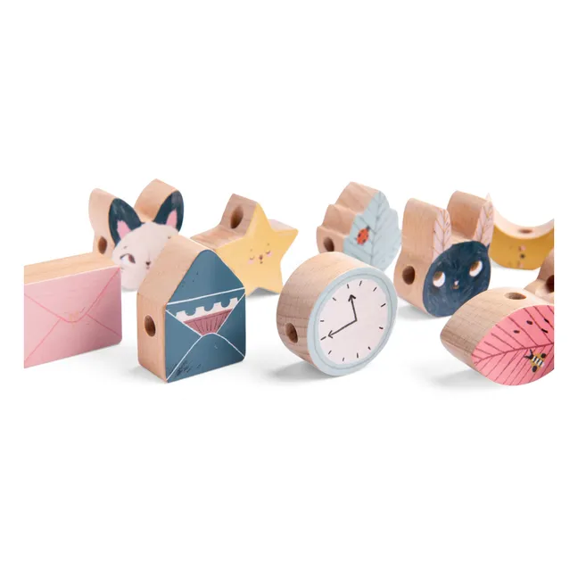 Perlen zum Auffädeln - Nach dem Regen