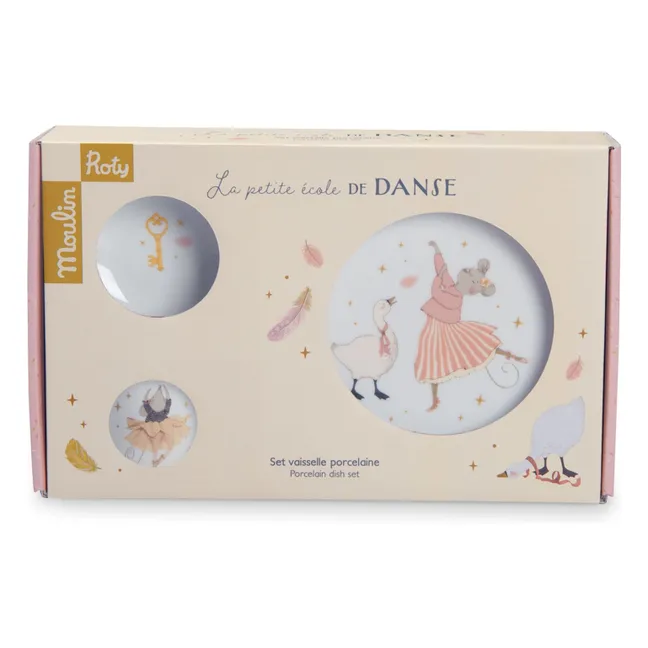 Set vaisselle en porcelaine - La petite école de danse