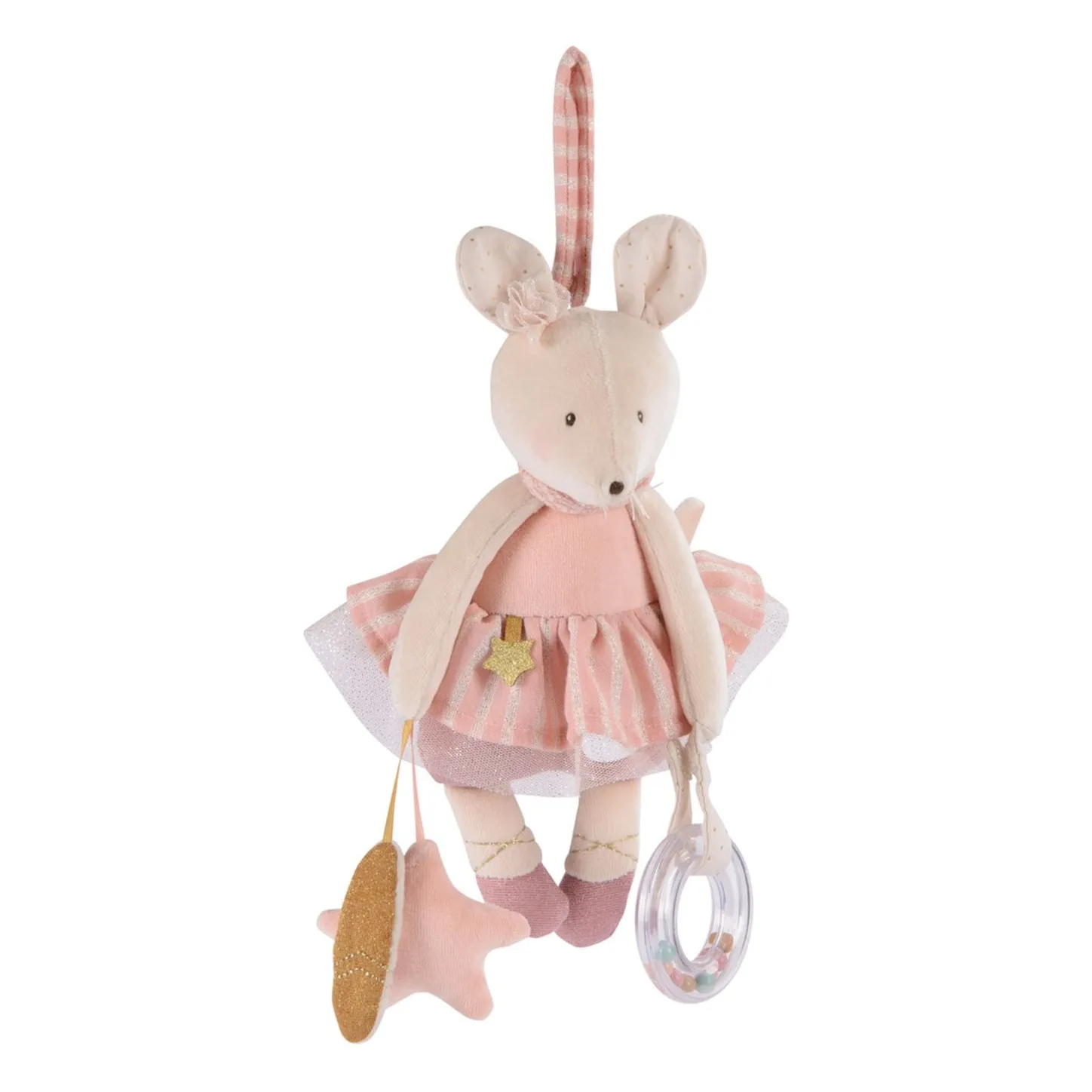 Moulin Roty - Peluche d'activités Souris - La petite école de danse (Moulin Roty) - Couverture