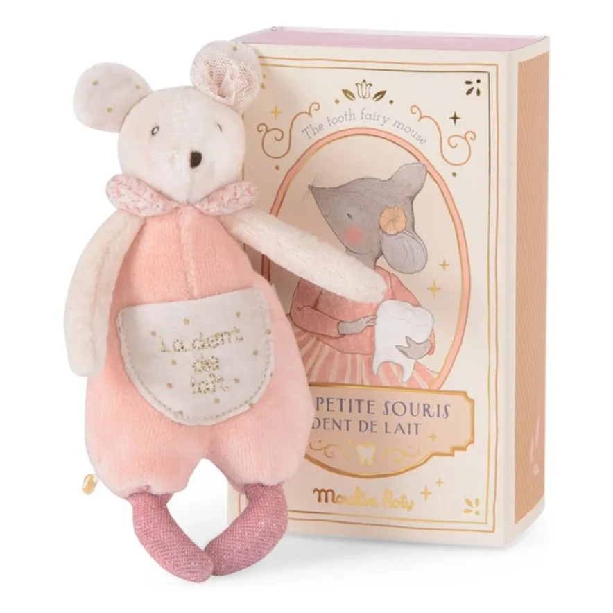 Moulin Roty Pink Milk Tooth Box - La Petite École De Danse