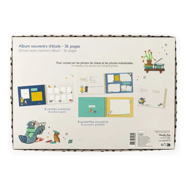 Album souvenirs d'école - Puce & Pilou
