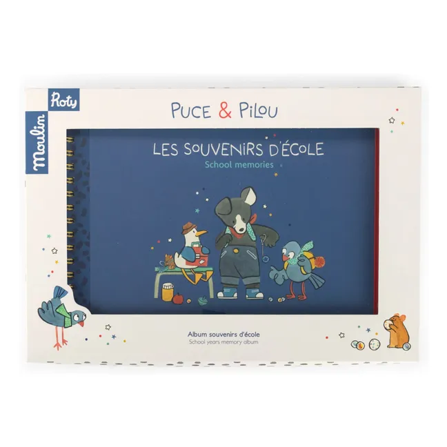 Album souvenirs d'école - Puce & Pilou