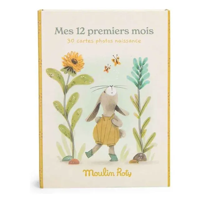 Cartes étapes - Trois petits lapins