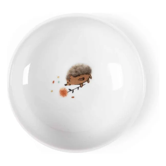 Set vaisselle en porcelaine - Trois petits lapins