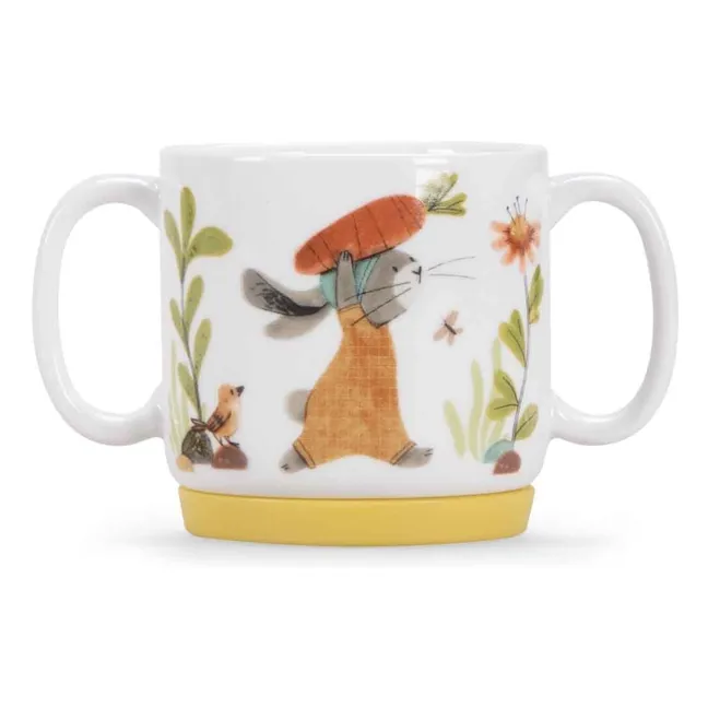 Set vaisselle en porcelaine - Trois petits lapins