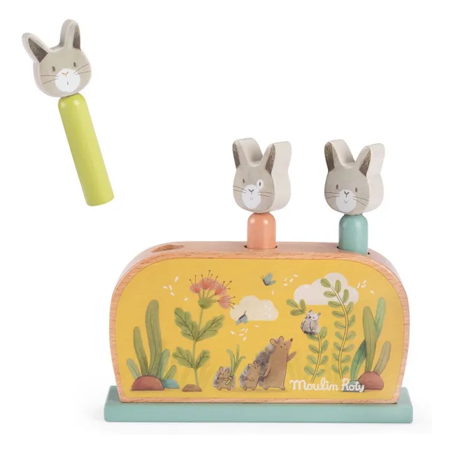Pop up toy - Trois petits lapins