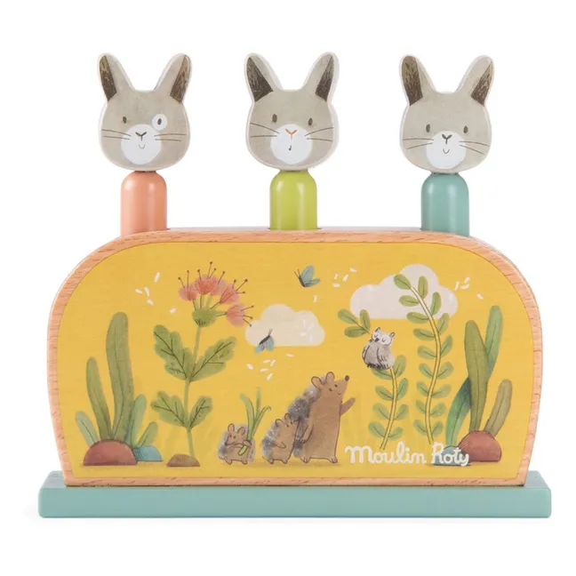 Pop up toy - Trois petits lapins