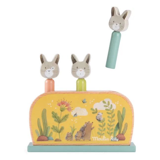 Pop up toy - Trois petits lapins