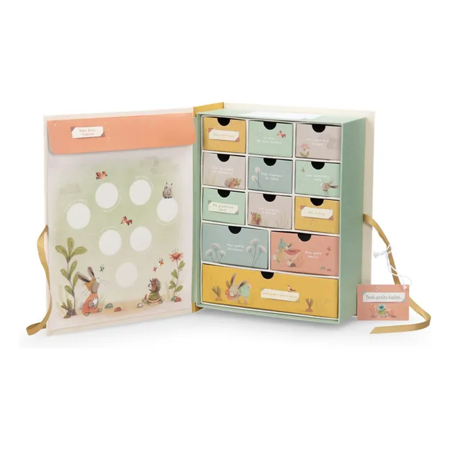 Birth gift set - Three little rabbits