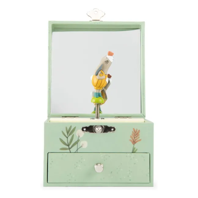 Caja de música - Trois petits lapins