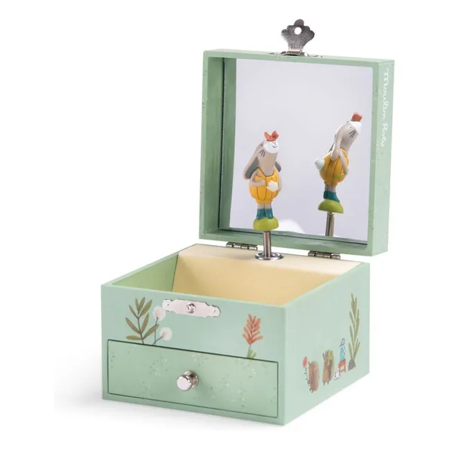Caja de música - Trois petits lapins