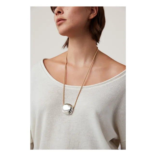 Collare Rue Rope | Argento
