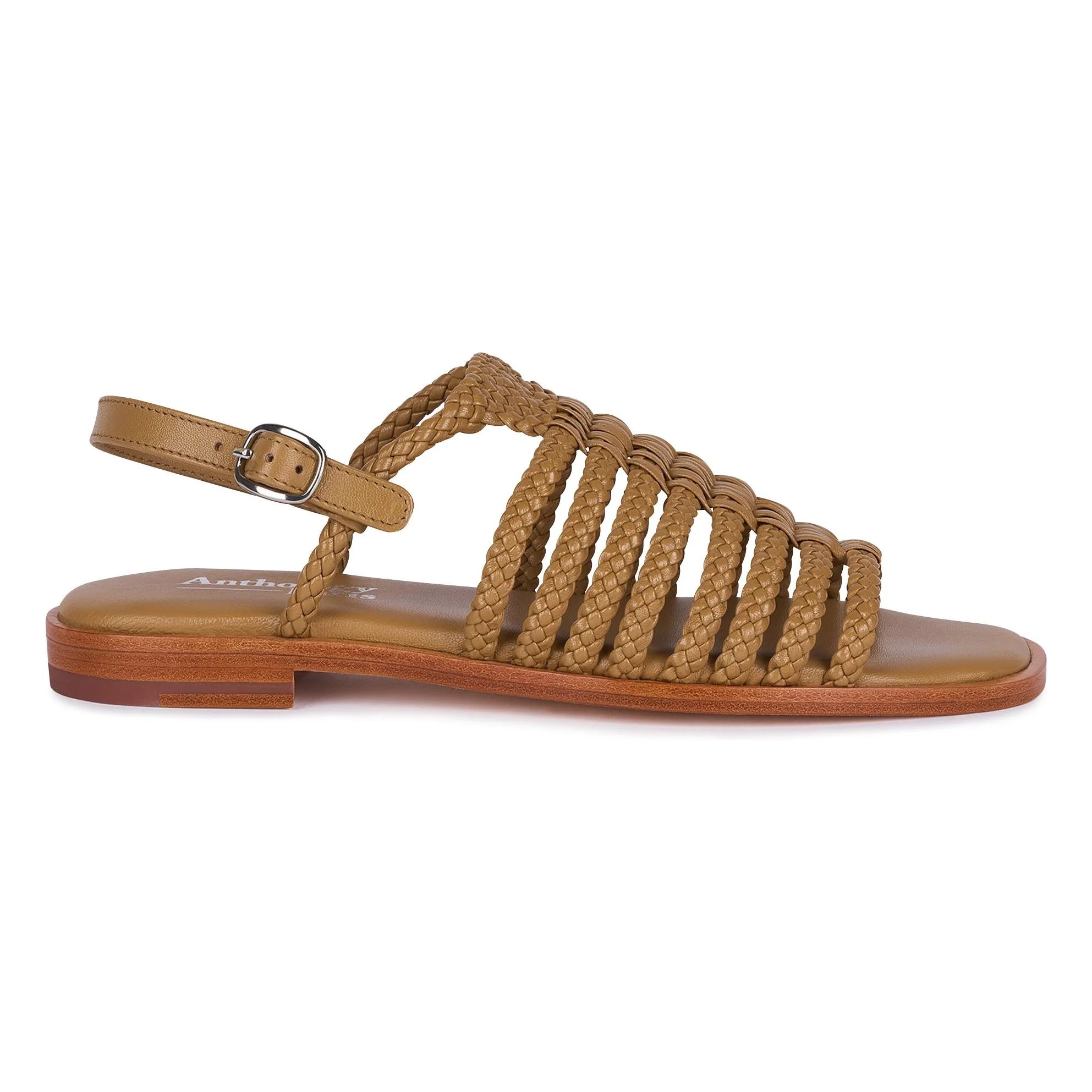 Anthology Paris Camel Isaora Sandals