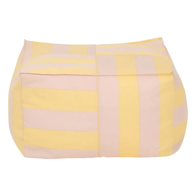 Pouf ottoman outdoor Otto | Jaune