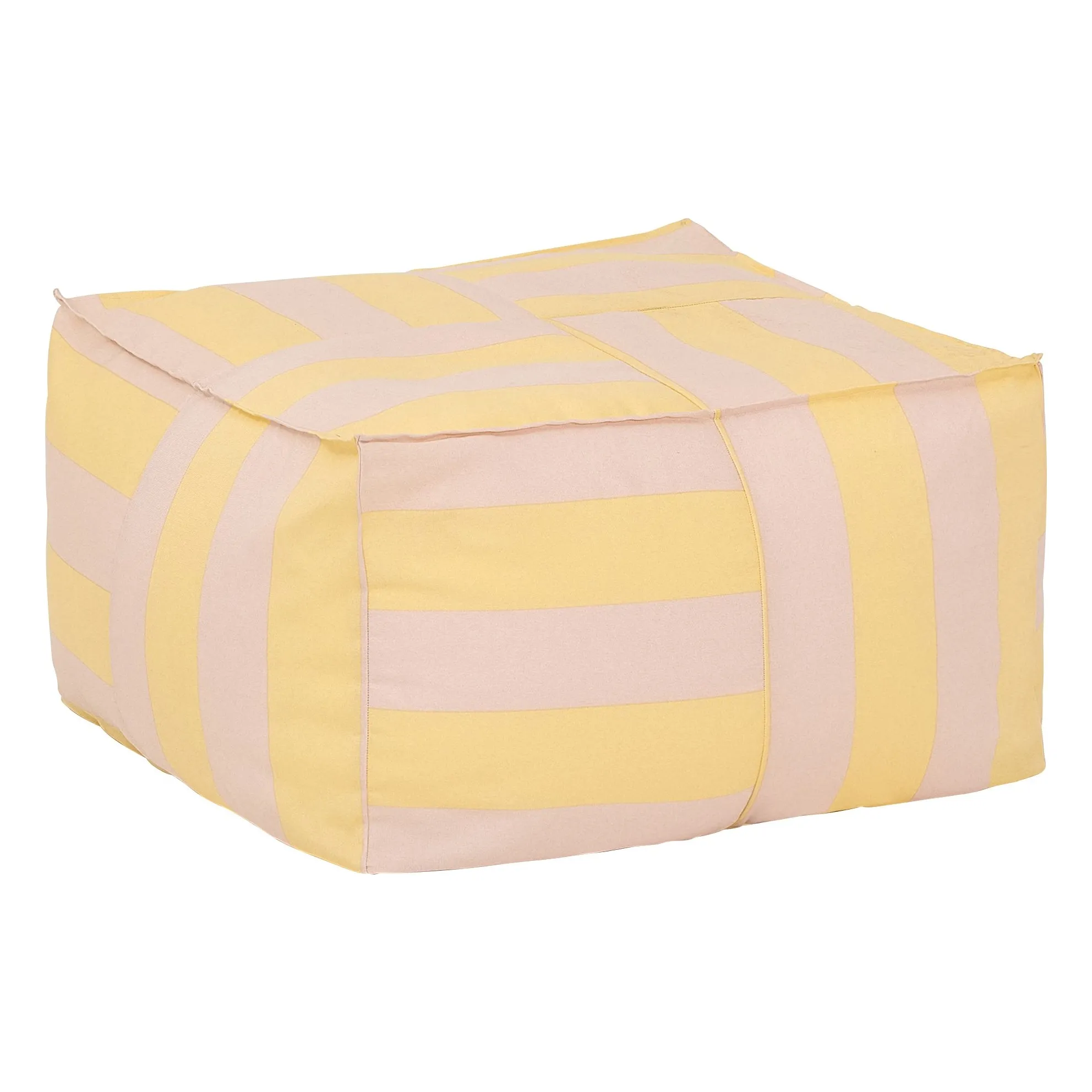 Nobodinoz Yellow Ottoman Outdoor Otto