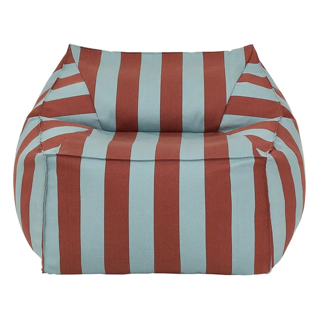 Sillón puf de exterior Lenny | Caramelo