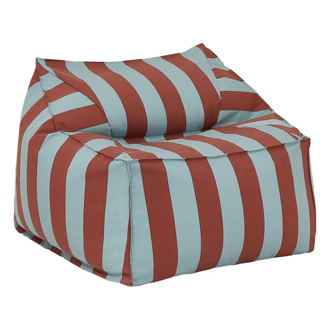 Sillón puf de exterior Lenny | Caramelo