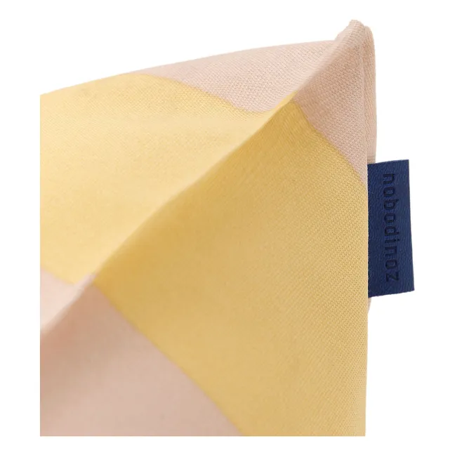 Vibes outdoor pouffe armchair | Yellow